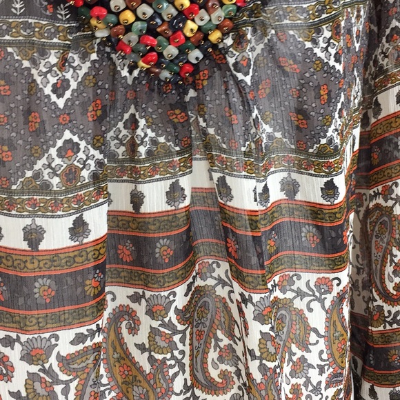 Beaded boho tunic - Picture 4 of 6